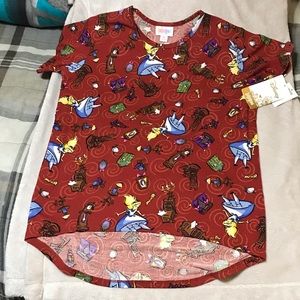 Lularoe kids Gracie shirt- ALICE IN WONDERLAND😍